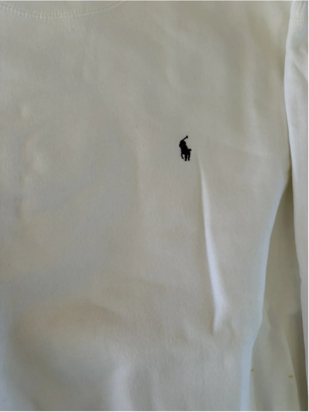 Vintage POLO Ralph Lauren Men’s Crew Neck Sweatshirt Large White